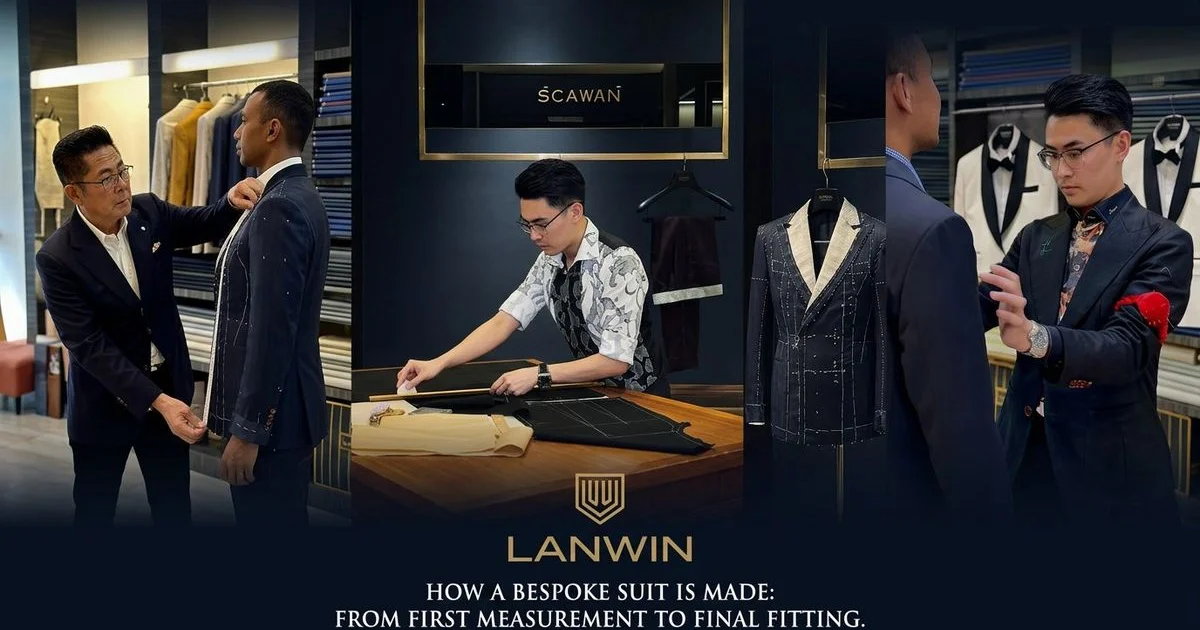 How a Bespoke Suit Is Made: From First Measurement to Final Fitting