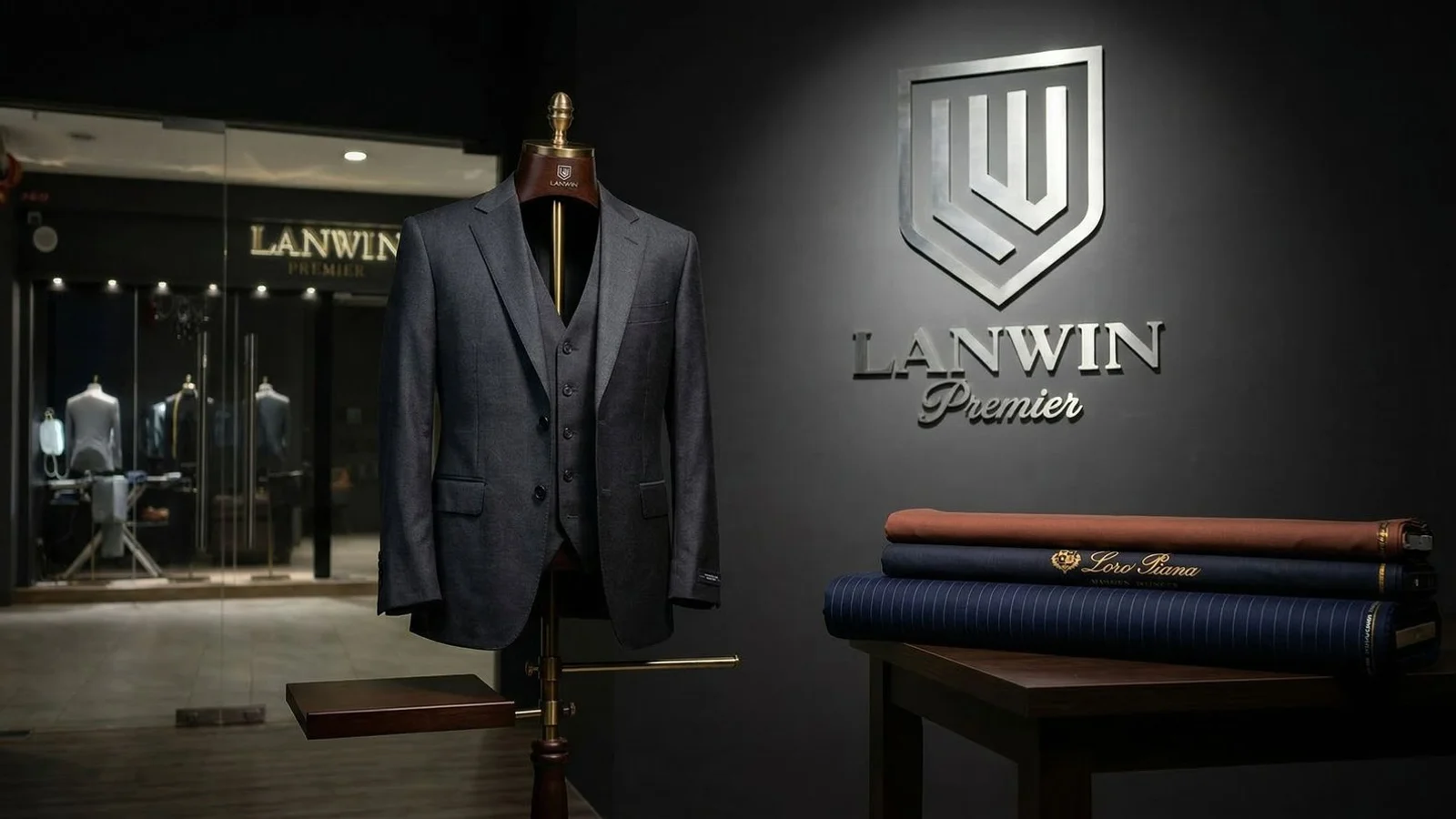 Corporate attire at LANWIN Premier Petaling Jaya showroom