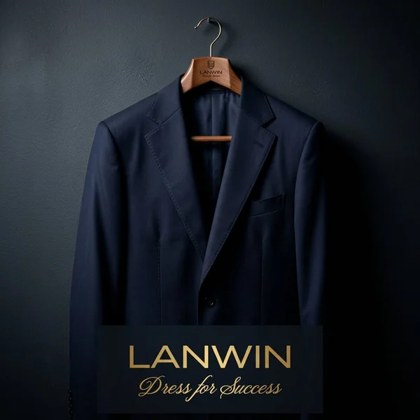 Finished jacket showing perfect lapel roll