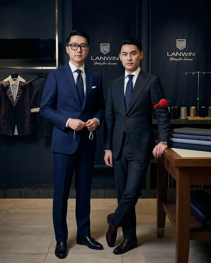 Royce and Louis Loi, 3rd-generation Master Tailors